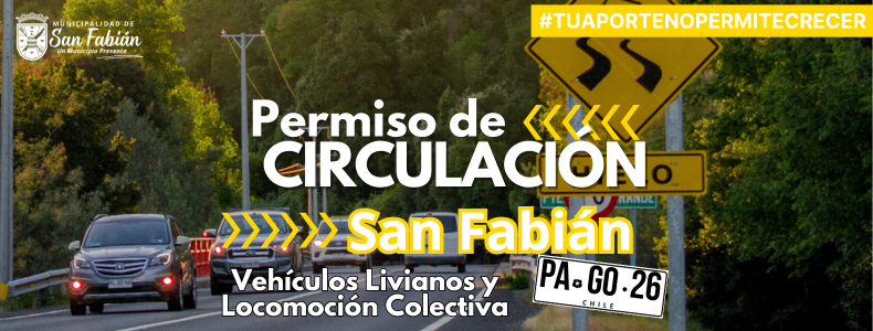 Banner Permiso de circulación 2026 
