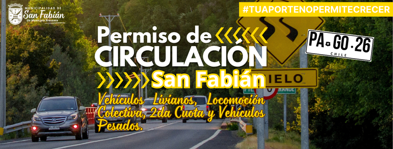 Banner Permiso de Circulación 2026
